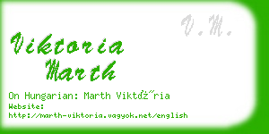 viktoria marth business card